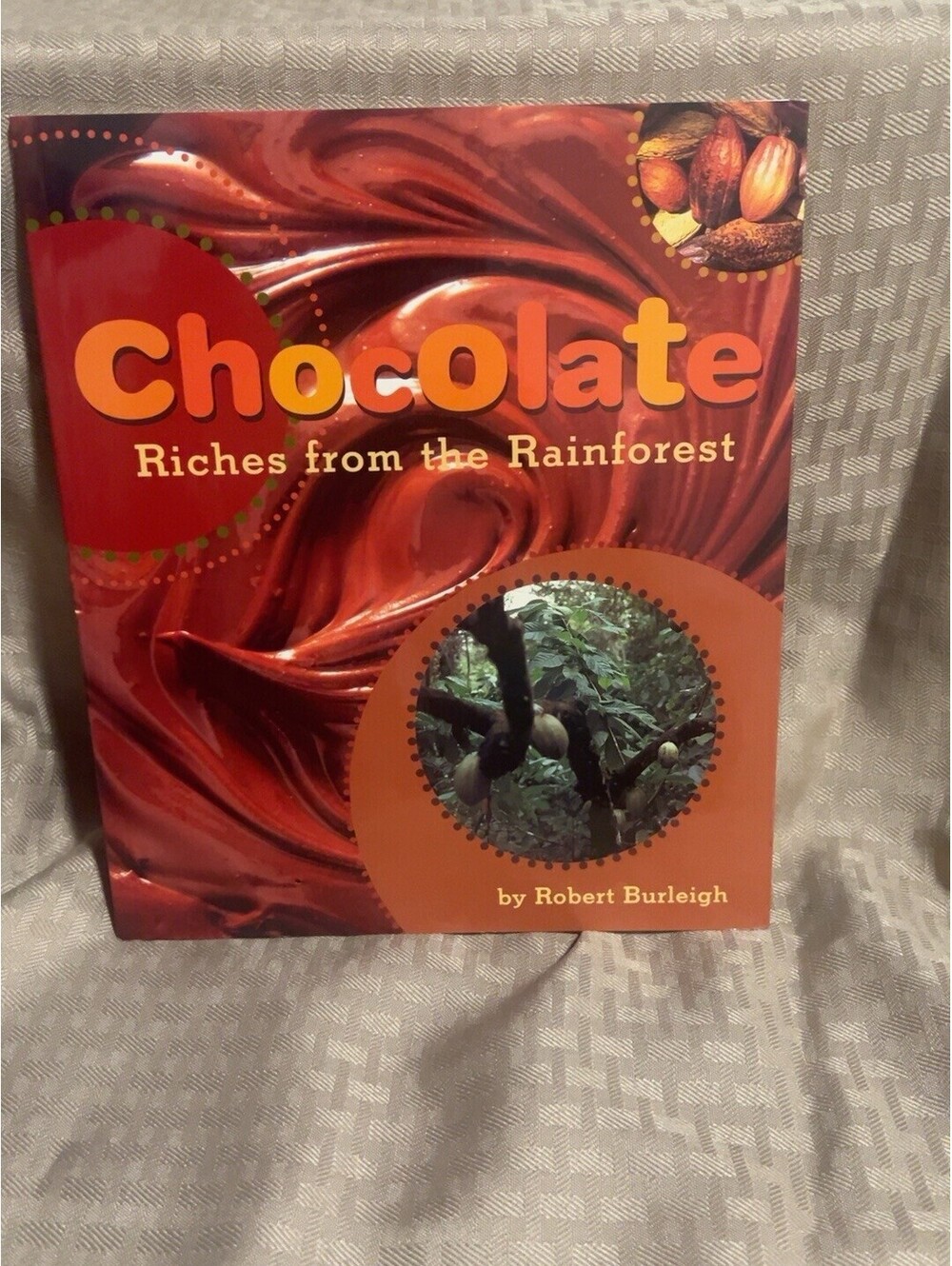 Chocolate Riches from the Rainforest Robert Burleigh 2002 Scholastic Paperback